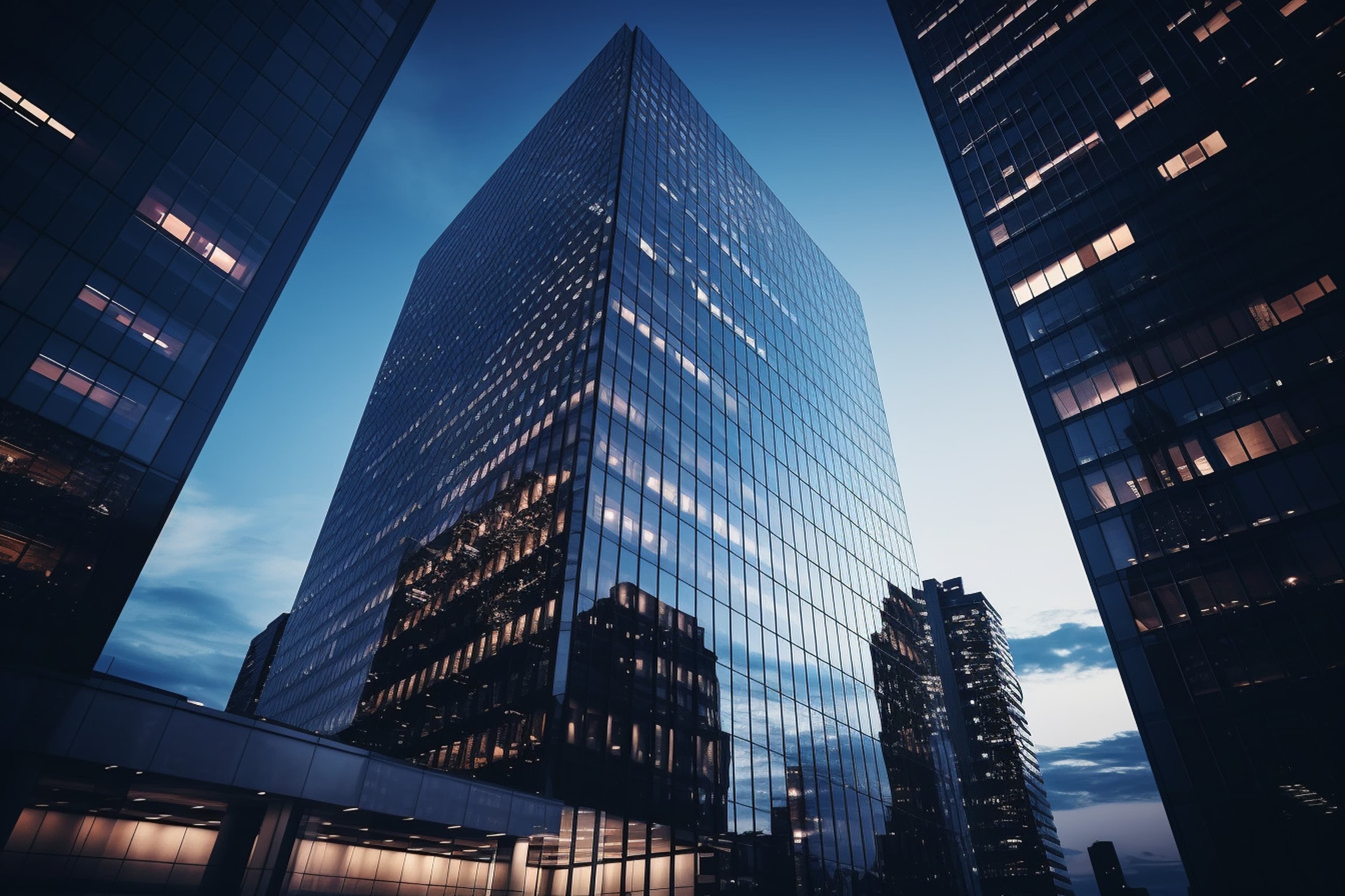 Office building financial center